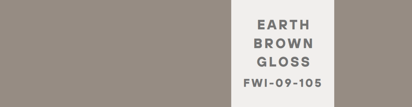 EARTH BROWN GLOSS Lami Gloss Panel